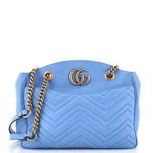 Gucci Gg Marmont Chain Tote Matelasse #184558G12B